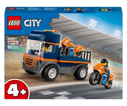 Klocki LEGO® LEGO CITY 60491 Laweta dla motocykli
